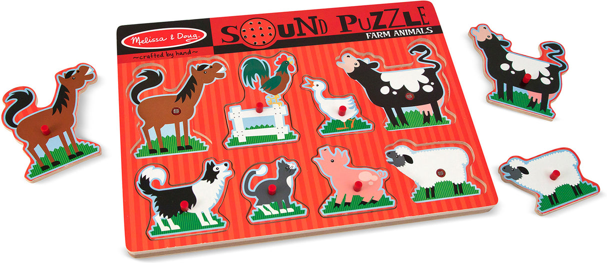 Farm Animals Sound Puzzle