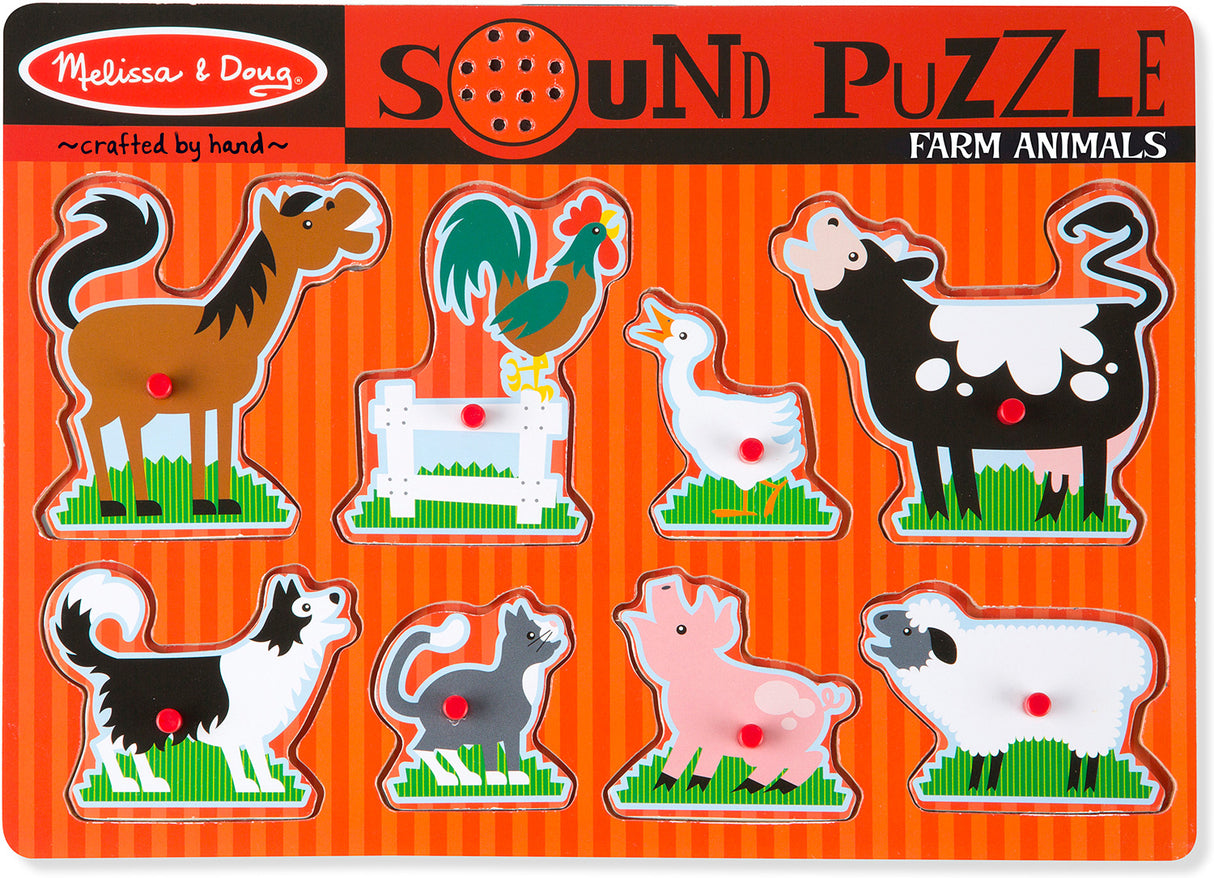 Farm Animals Sound Puzzle