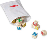 Wooden Abc/ 123 Blocks