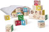 Wooden Abc/ 123 Blocks