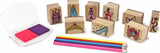 Wooden Princess Stamp Set