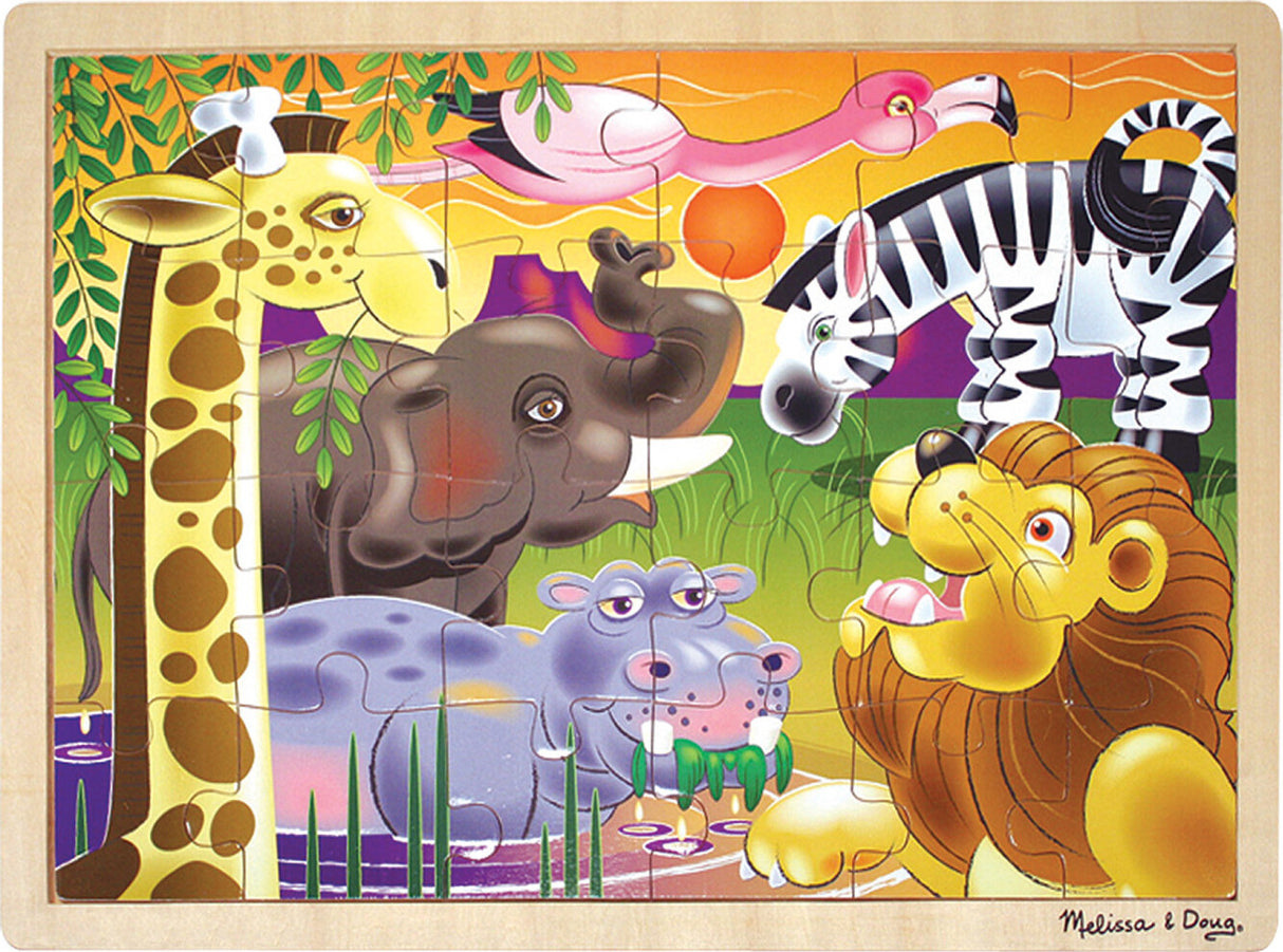 African Plains Jigsaw 24 PC