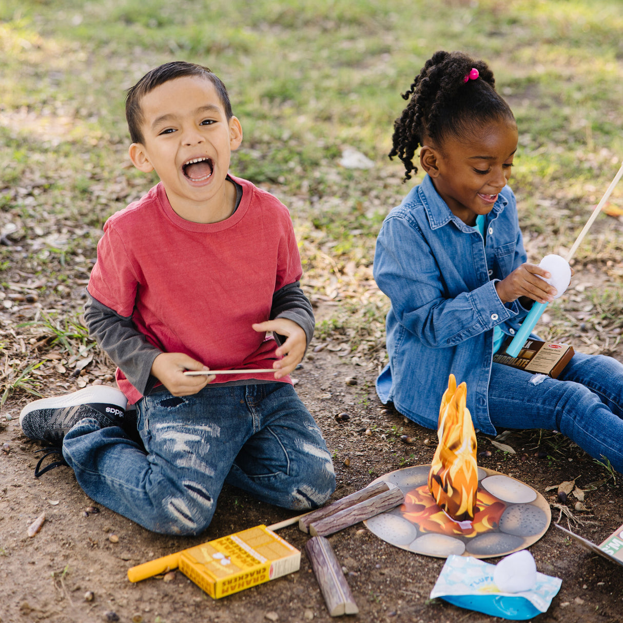 Let's Explore Campfire S'mores Play Set