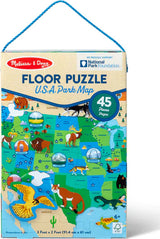 Multi-Park Park Map Floor Puzzle