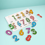 See-Inside Numbers Peg Puzzle - 10 pieces