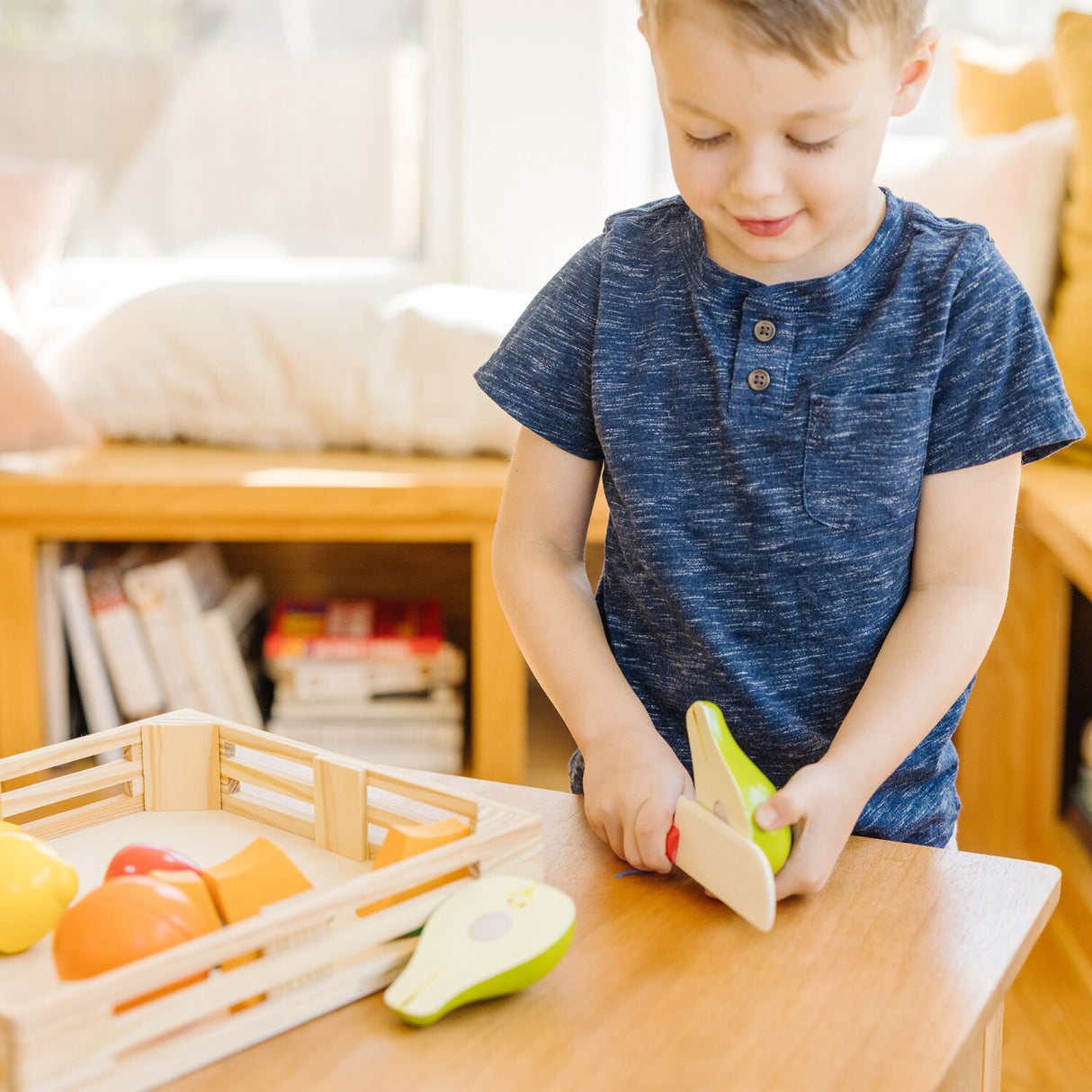 Cutting Fruit Crate