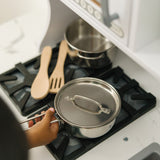 Let's Play House! Stainless Steel Pots & Pans Play Set