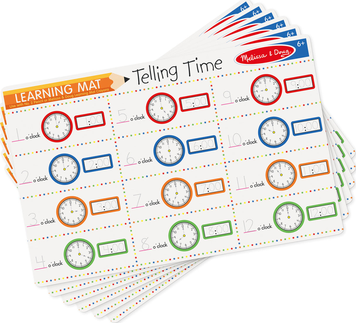 Telling Time Learning Mat