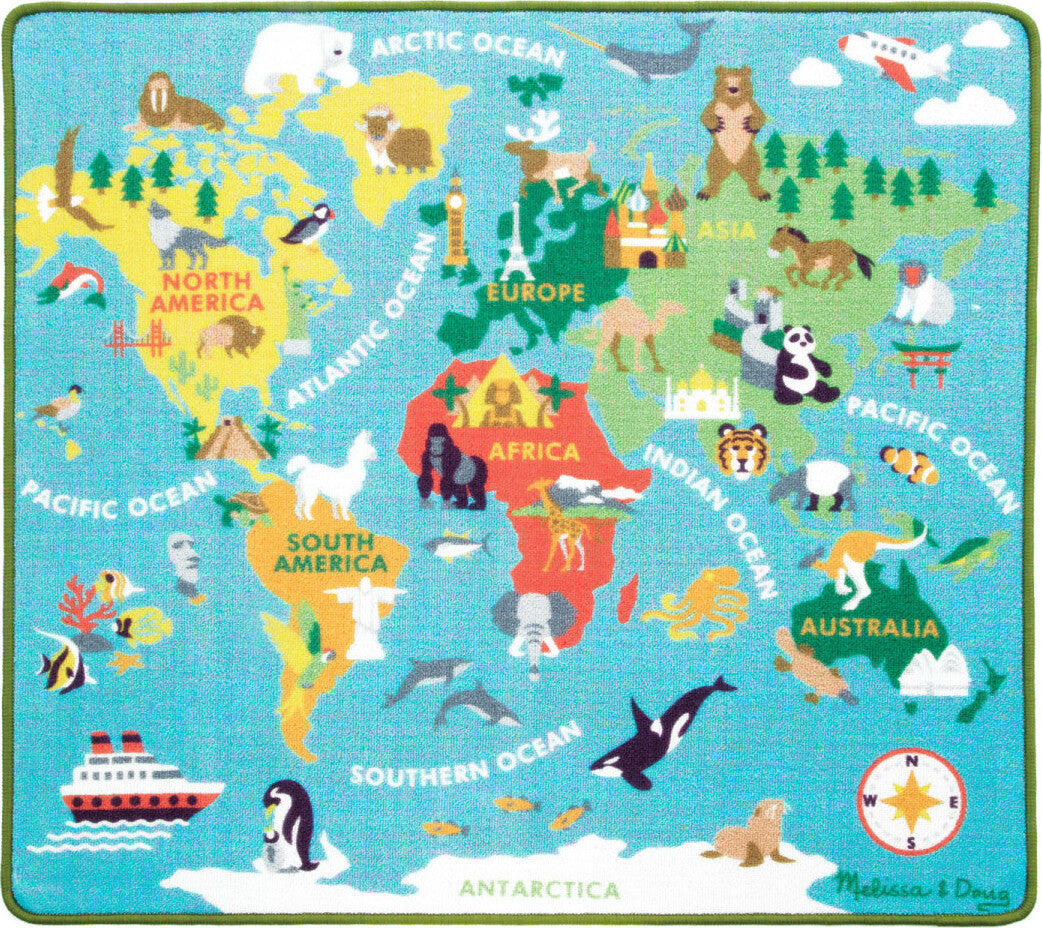 Round The World Travel Rug