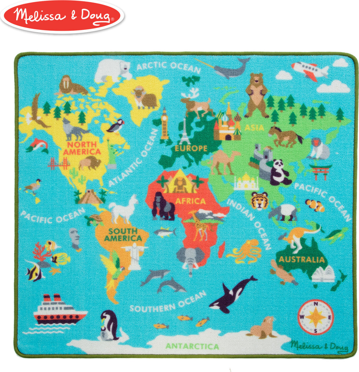 Round The World Travel Rug