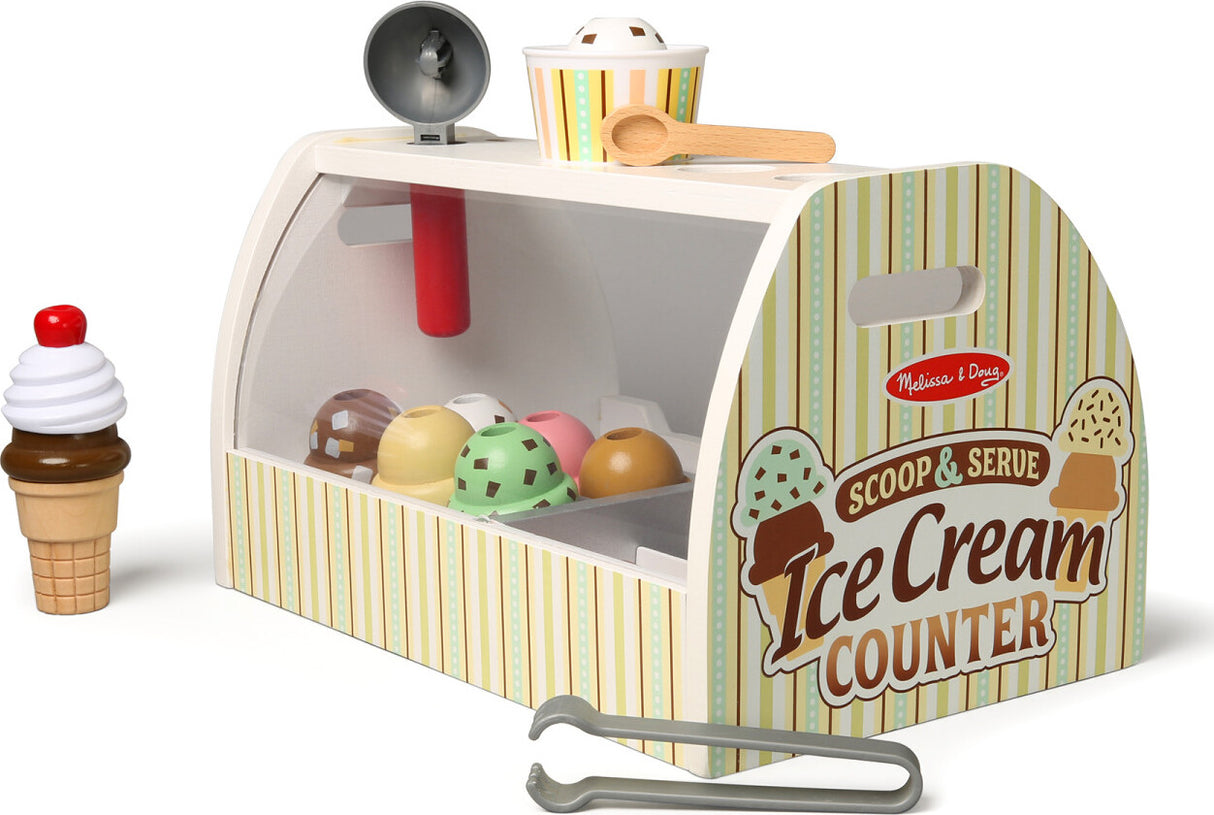 Scoop & Serve Ice Cream Counter