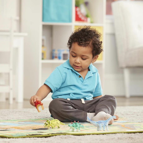 Prehistoric Playground Dinosaur Rug