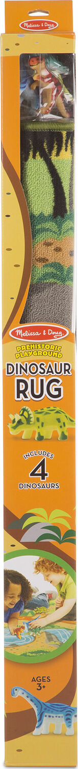 Prehistoric Playground Dinosaur Rug