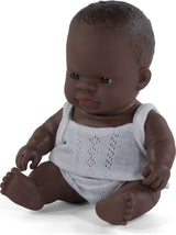 Newborn Baby Doll African Boy (21cm, 8 1/4")