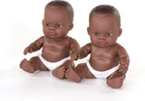 Newborn Baby Doll African Boy (21cm, 8 1/4")