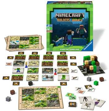 Minecraft Builders & Biomes Board Game