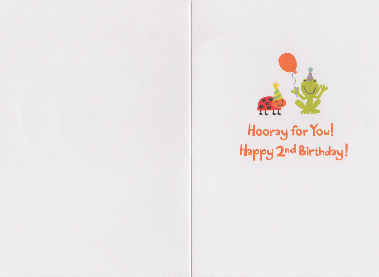 Age 2 Pattern Foil Card