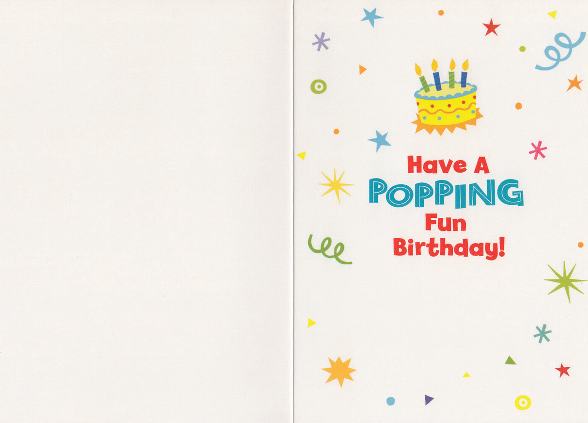 Age 4 Lettering Foil Card