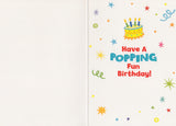 Age 4 Lettering Foil Card