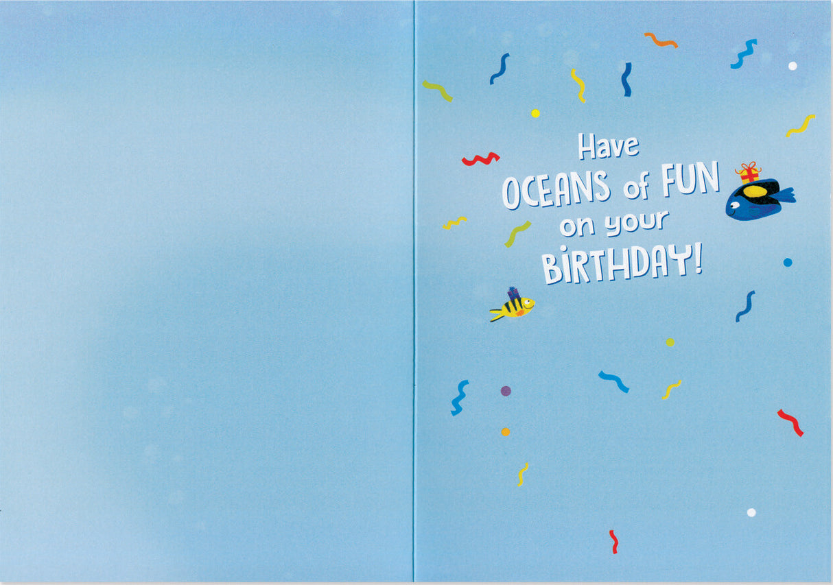 Sea Life Foil Card