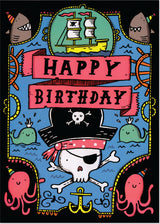 Pirate Neon Card