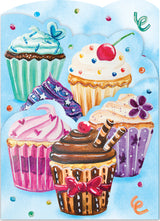 Cupcake Tri-Fold Card