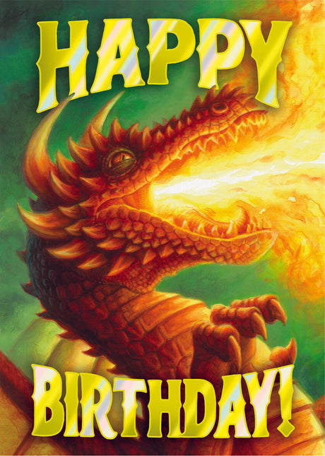 Dragon Birthday Card