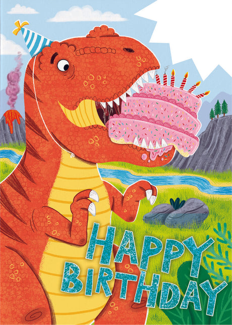 Dinocake Card