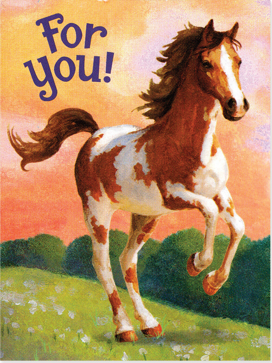 Gift Card Horse For You