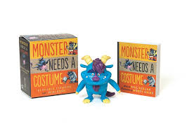 bendable monsters Monster Needs a Costume Bendable Figurine and Mini Book – Dancing Bear Toys
