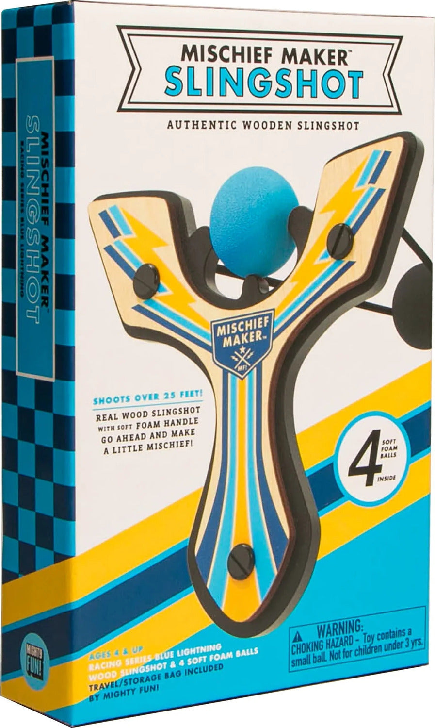 Mischief Maker Slingshot - Racer (Blue Lightning)