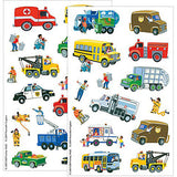 Peaceable Kingdom City Car and Truck Sticker Pack