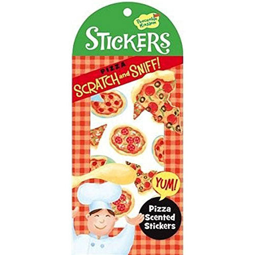 Peaceable Kingdom Scratch and Sniff Pizza Scented Sticker Pack