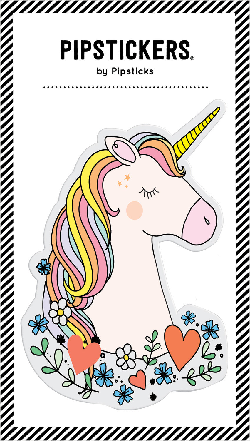 Stickers -  Big Puffy Unicorn