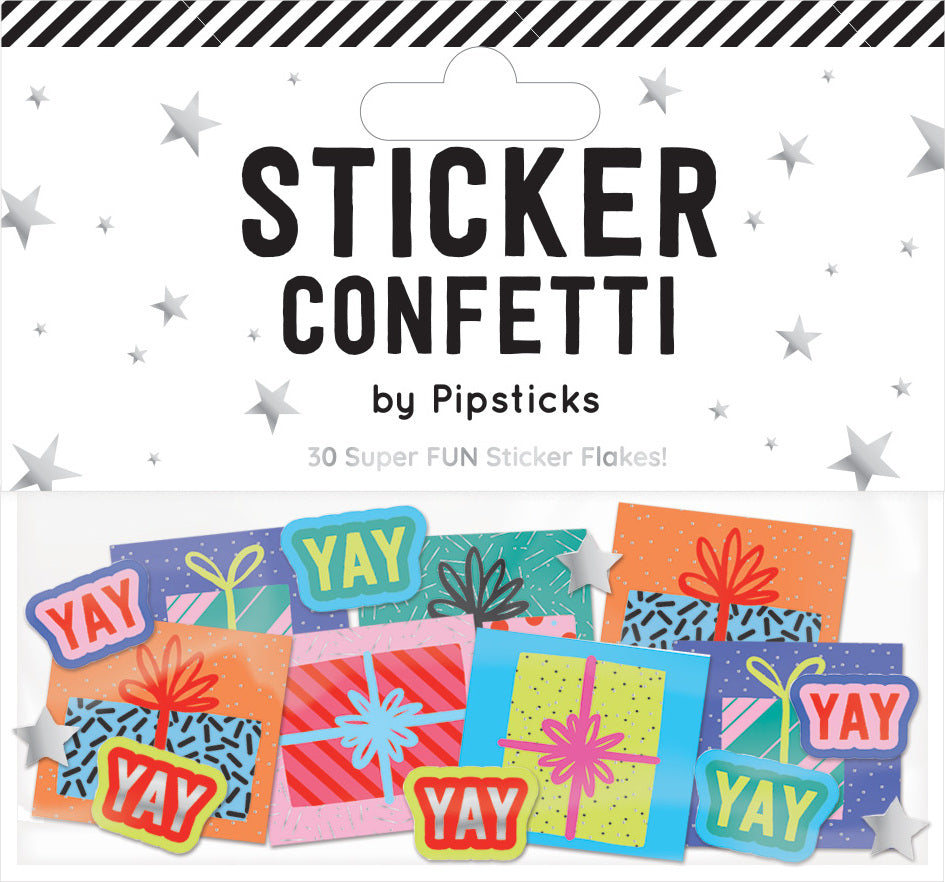 Stickers -  Enjoy The Present Sticker Confetti (Sticker Confetti)