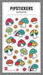 Stickers -  Puffy Fancy Mushrooms