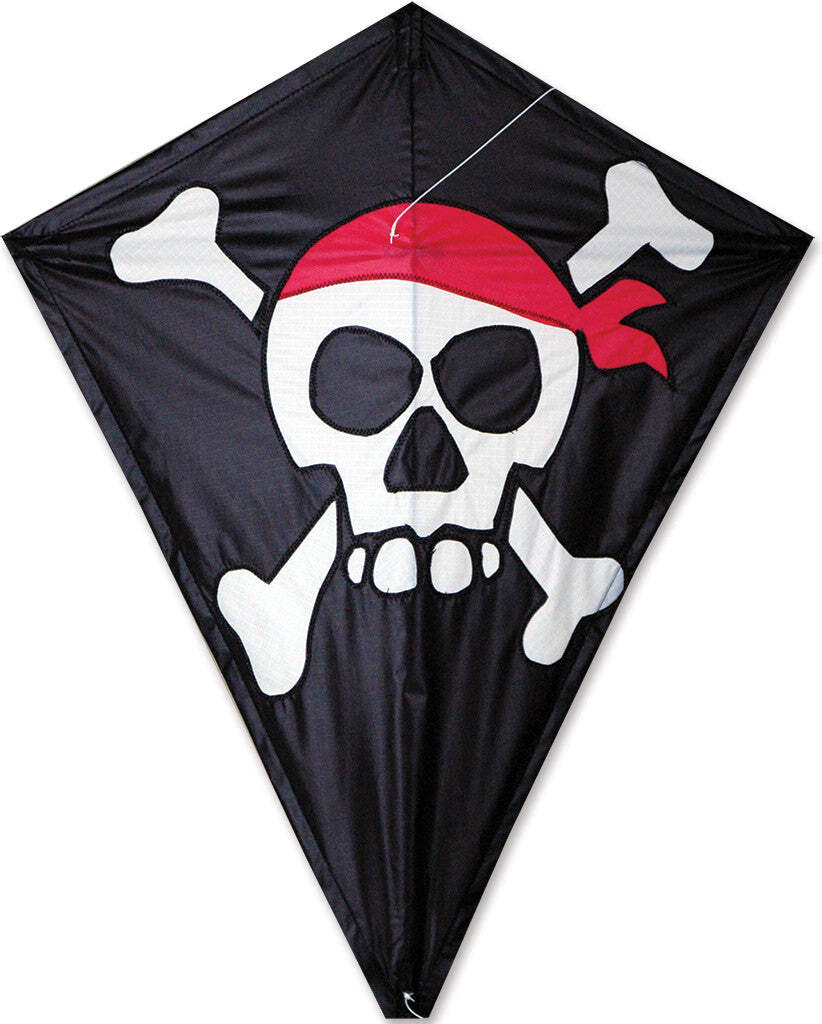 25 in. Diamond Kite - Skull & Crossbones