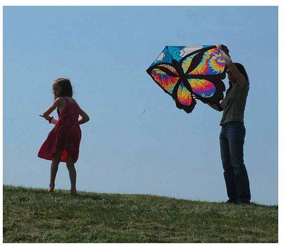 Butterfly - Tie Dye Kite