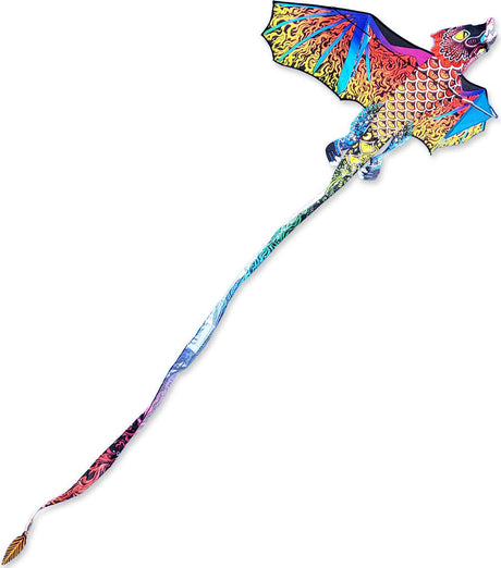 3D Dragon Kite - Night Fire