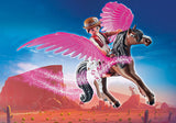 PLAYMOBIL:THE MOVIE Marla and Del with Flying Horse