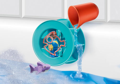 Playmobil Water Wheel with Baby Shark