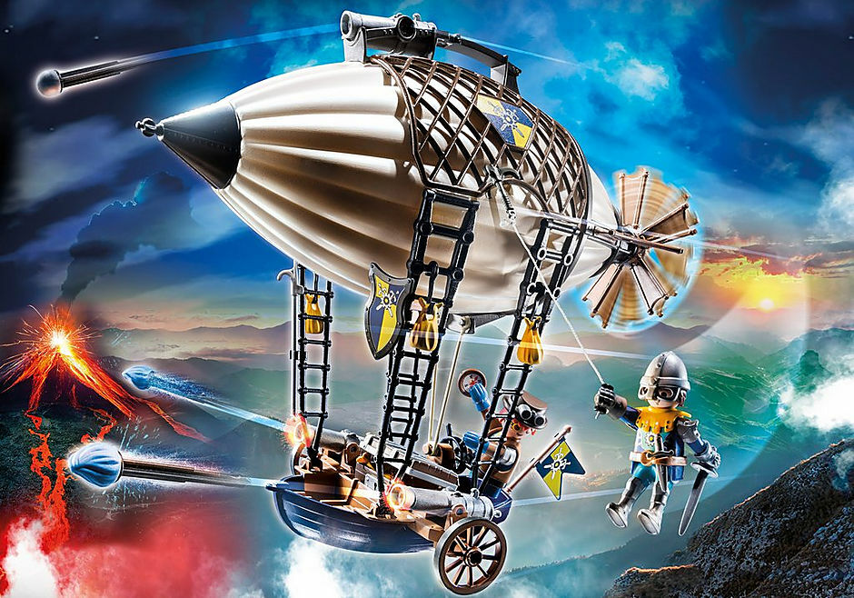 プレイモービル／70642 ノベルモア シリーズ ノベルモア・ナイトの飛行船 Novelmore Knights Airship – Dancing Bear Toys