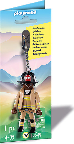 Firefighter Keychain