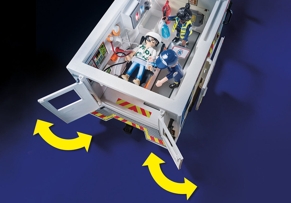 Playmobil City Ambulance with Lights and Sound