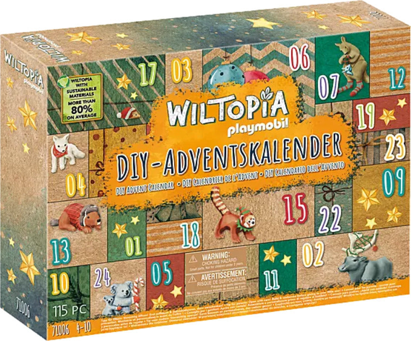 Playmobil Wiltopia - DIY Advent Calendar: Animal Trip around the World