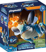 Playmobil Dragons Nine Realms - Plowhorn & D'Angelo