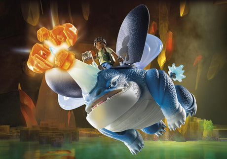 Playmobil Dragons Nine Realms - Plowhorn & D'Angelo