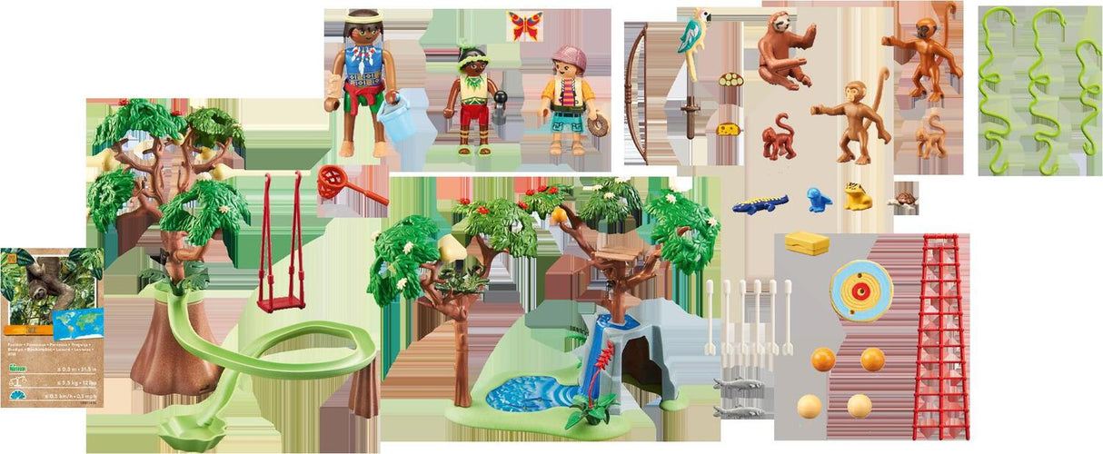 Playmobil Wiltopia - Tropical Jungle Playground