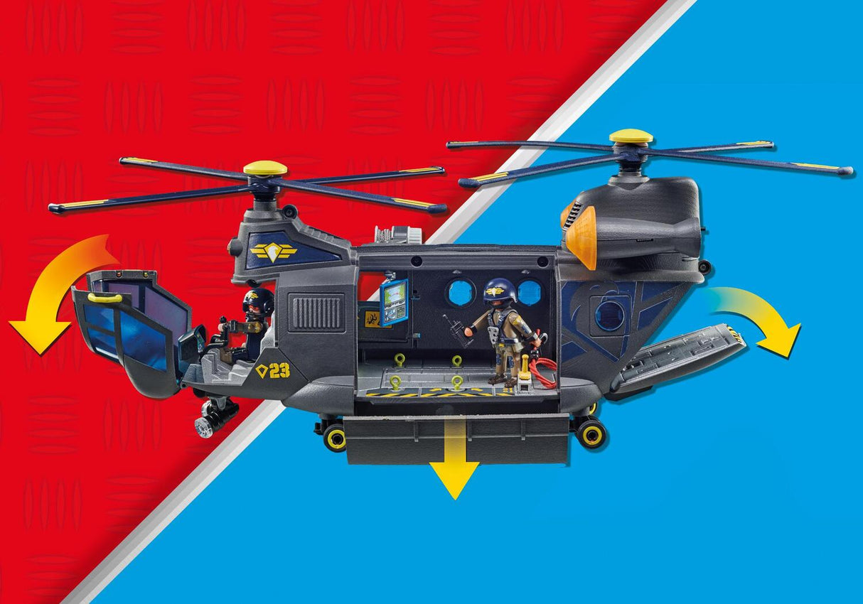 Playmobil Swat Helicopter Playmobil City Helicopter Playmobil