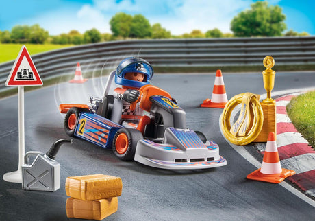 Playmobil Go-Kart Racer Gift Set